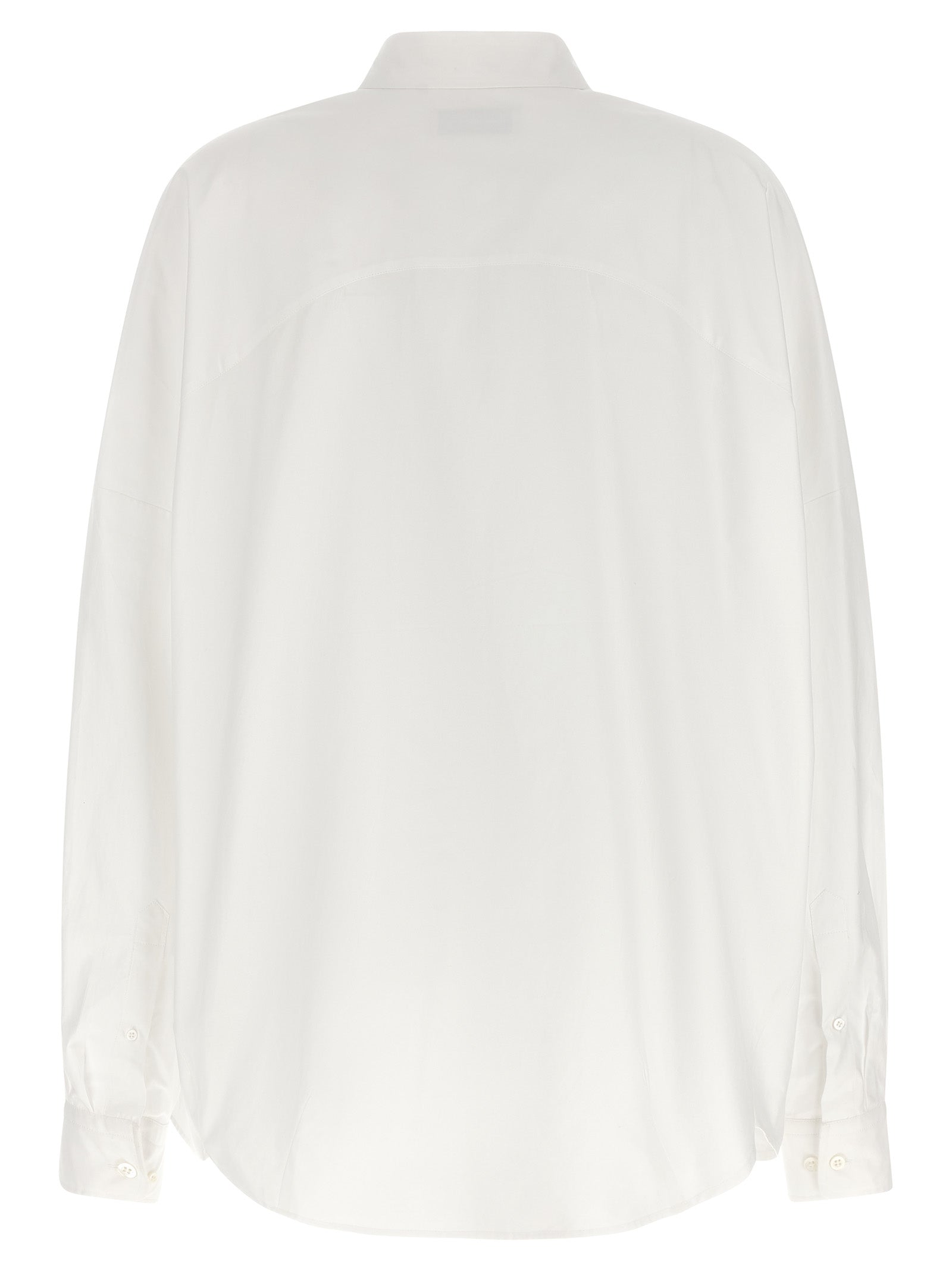 Dries Van Noten White Cotton Women's Blouse