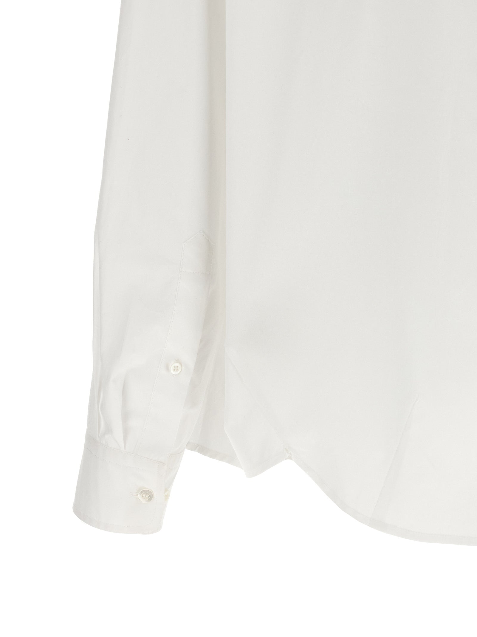 Dries Van Noten White Cotton Women's Blouse