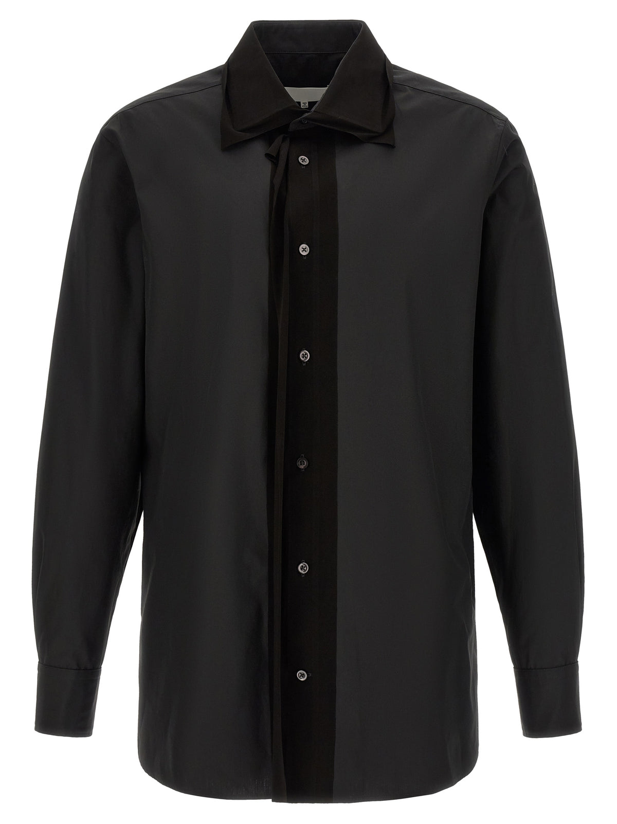 Maison Margiela Black Cotton Men's Blouse