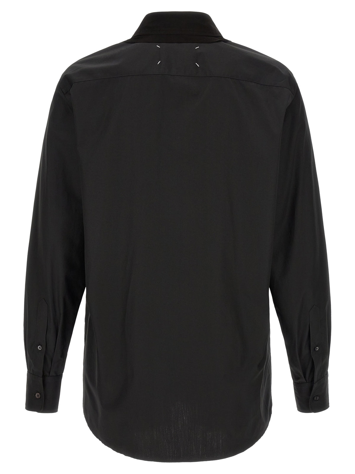 Maison Margiela Black Cotton Men's Blouse