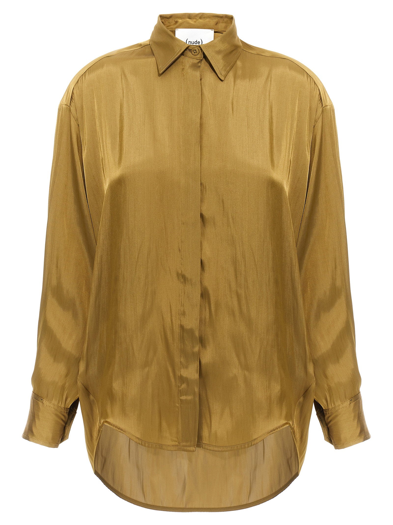 Nude Women's Satin Shirt