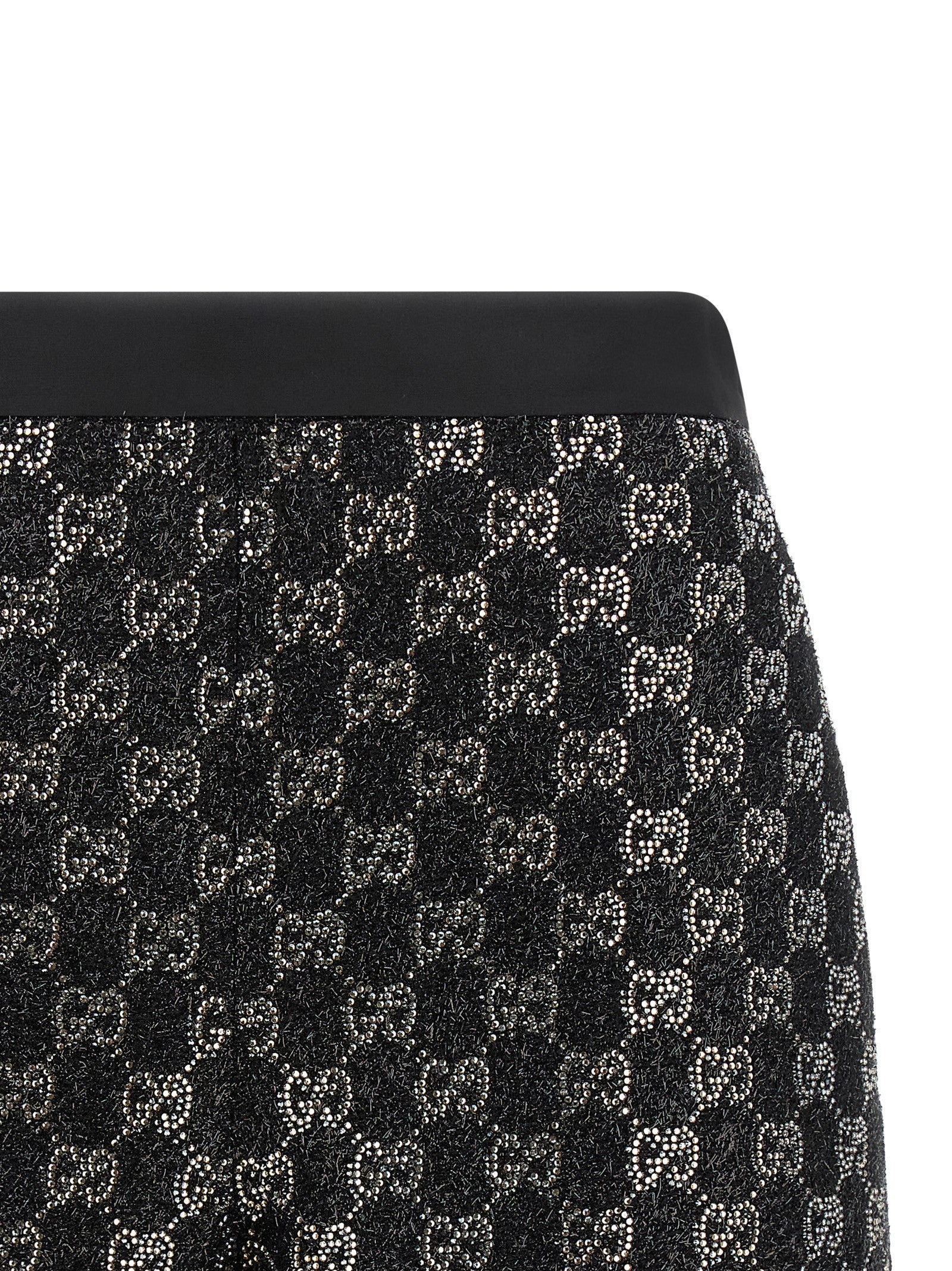 Gucci Black Viscose Short And Mini Women's Shorts