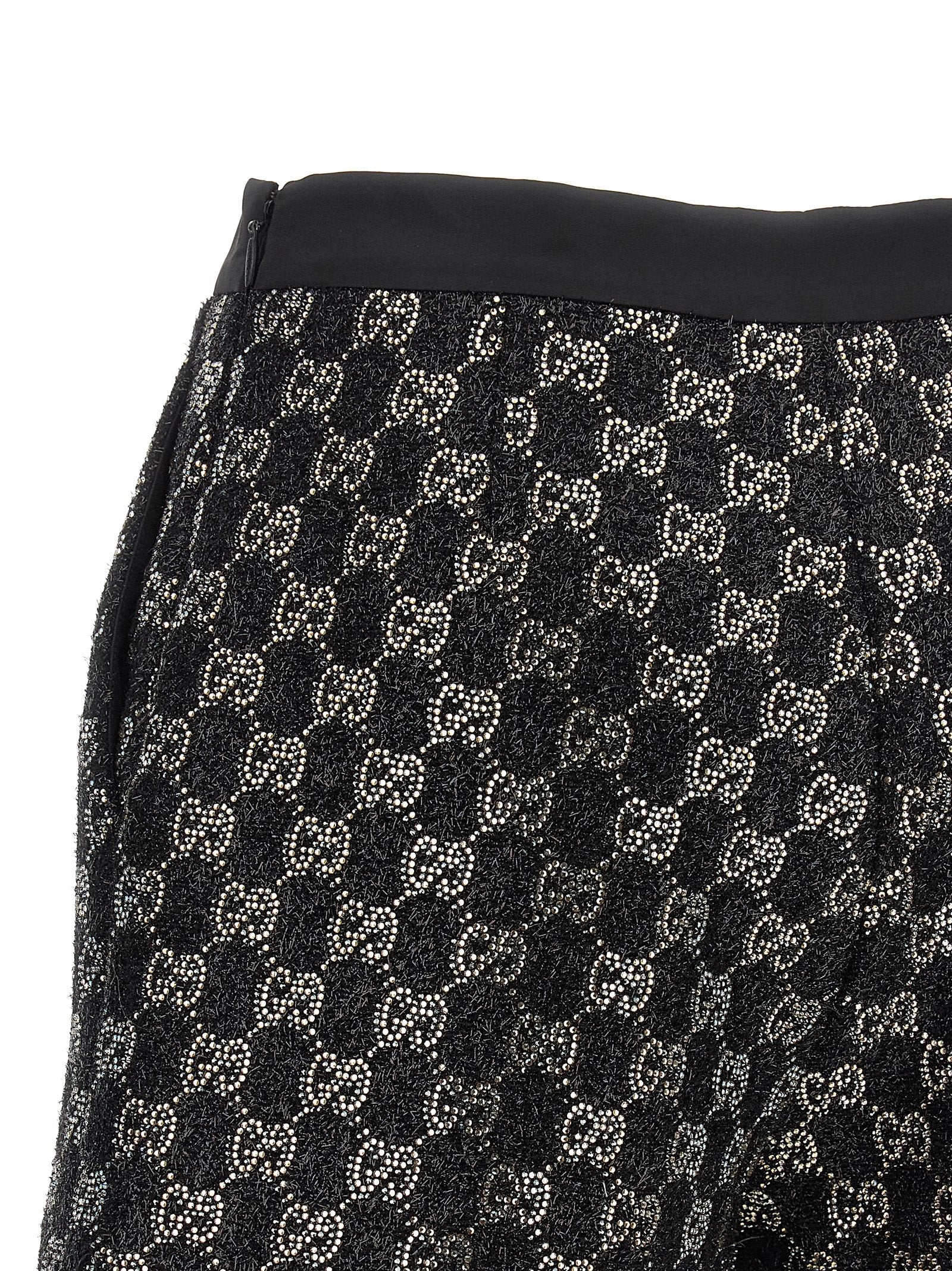 Gucci Black Viscose Short And Mini Women's Shorts