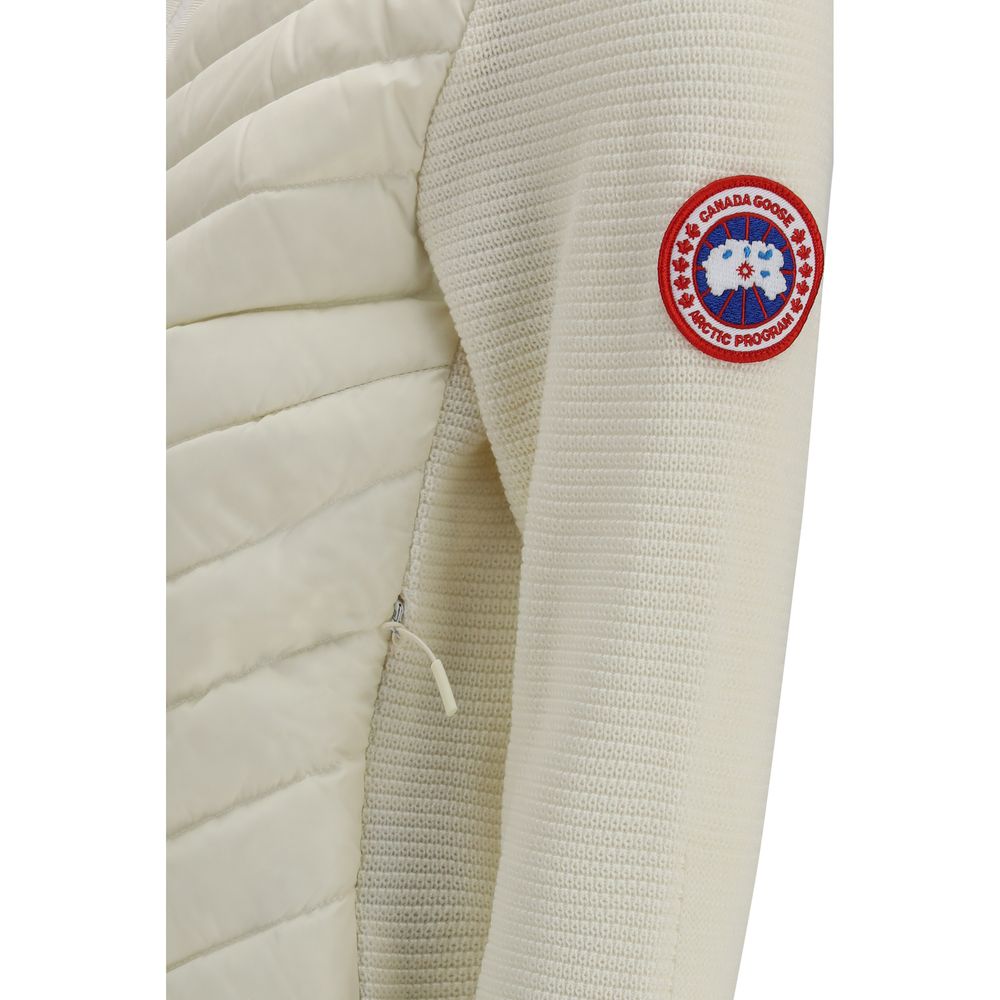 Canada Goose Beige Wool Oves Aries Full-Length Women's Jacket