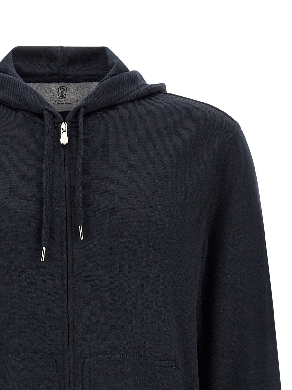 Brunello Cucinelli Blue Cashmere Men's Cardigan