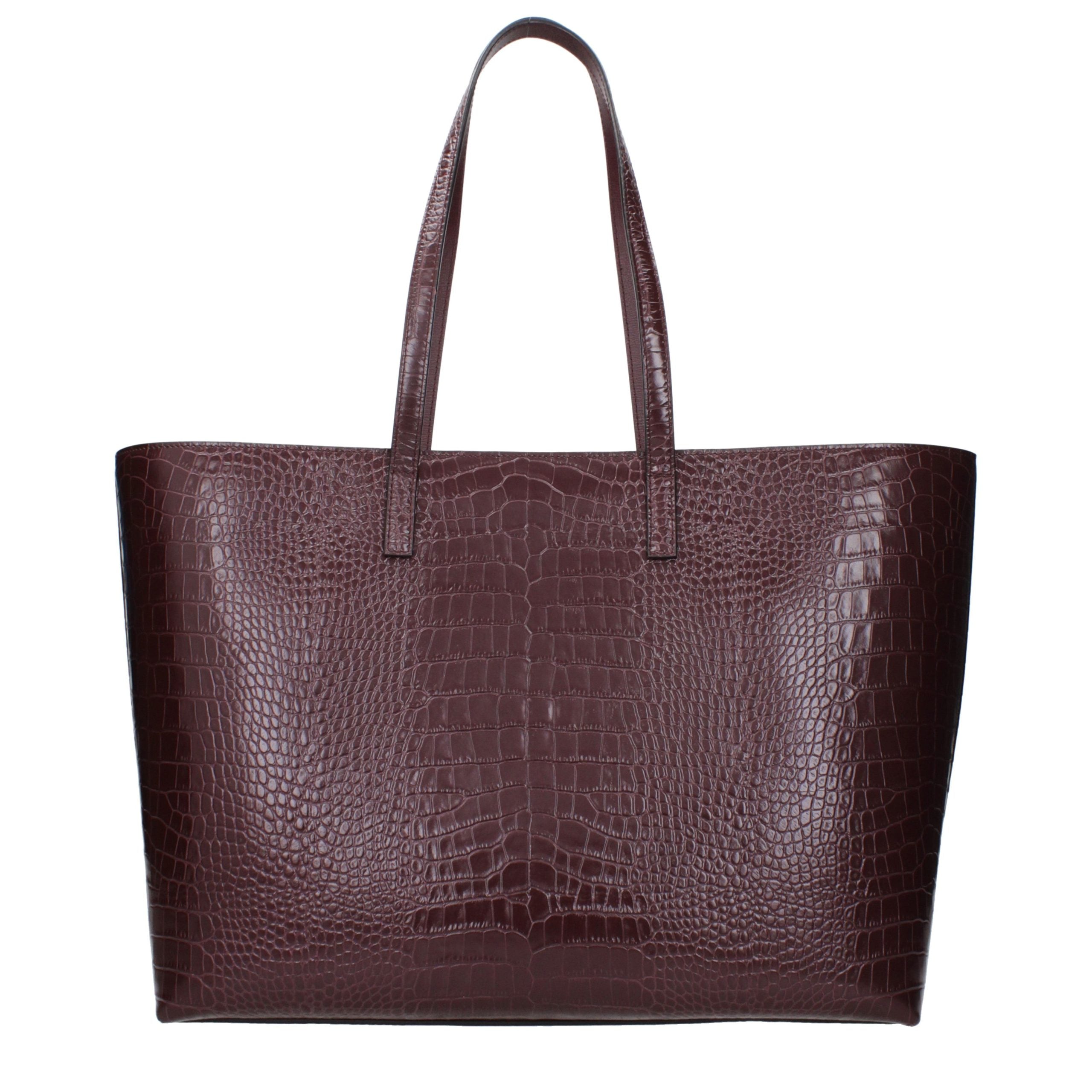 Jimmy Choo Red Leather Shoulder Women's Bag