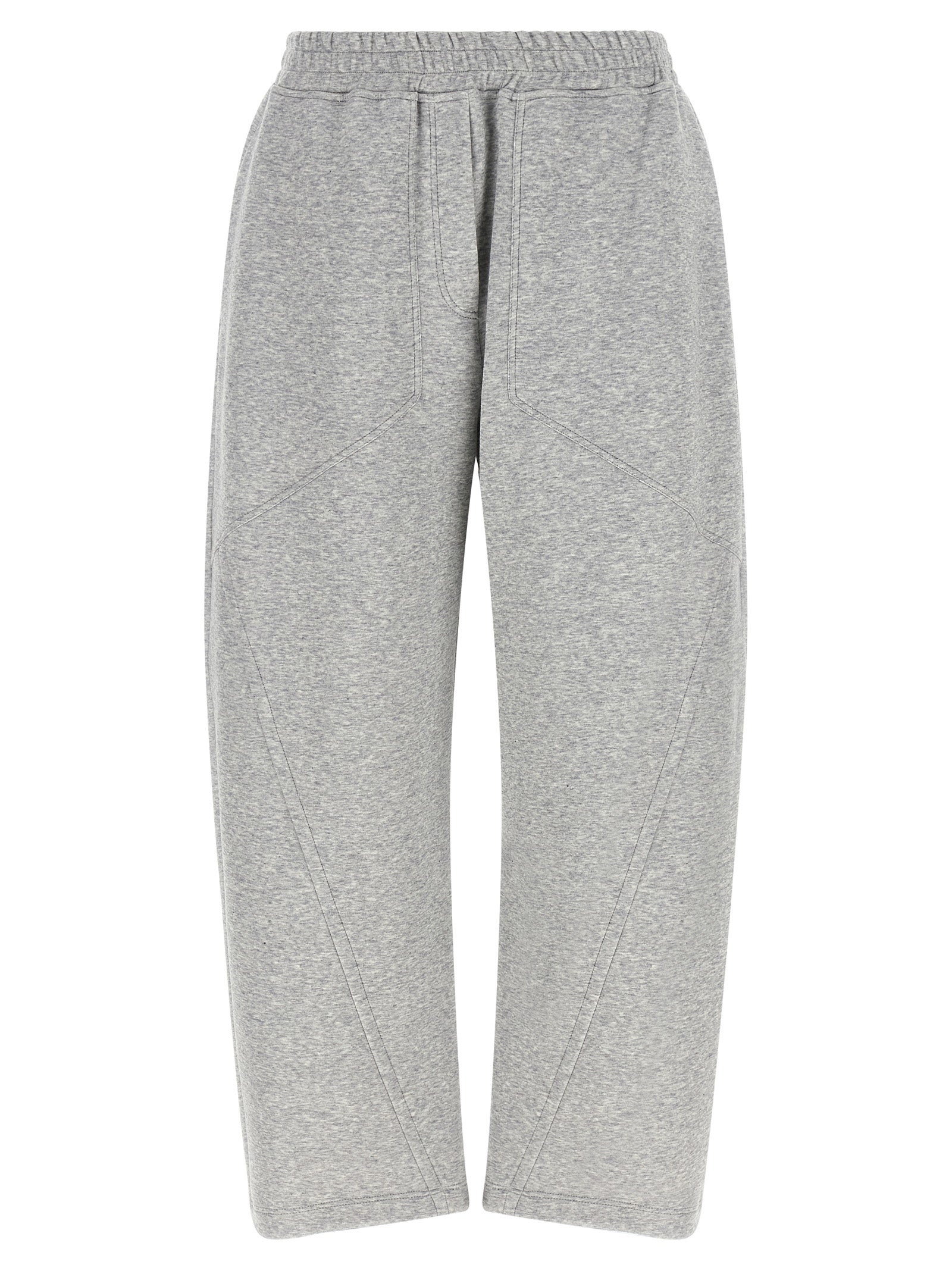 Brunello Cucinelli Gray Cotton Athletic Women's Pants