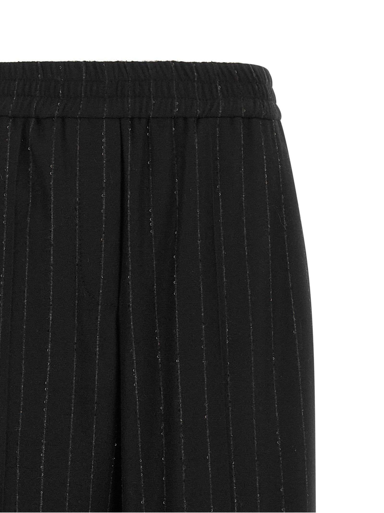 Brunello Cucinelli Blue Virgin Wool Casual Women's Pants