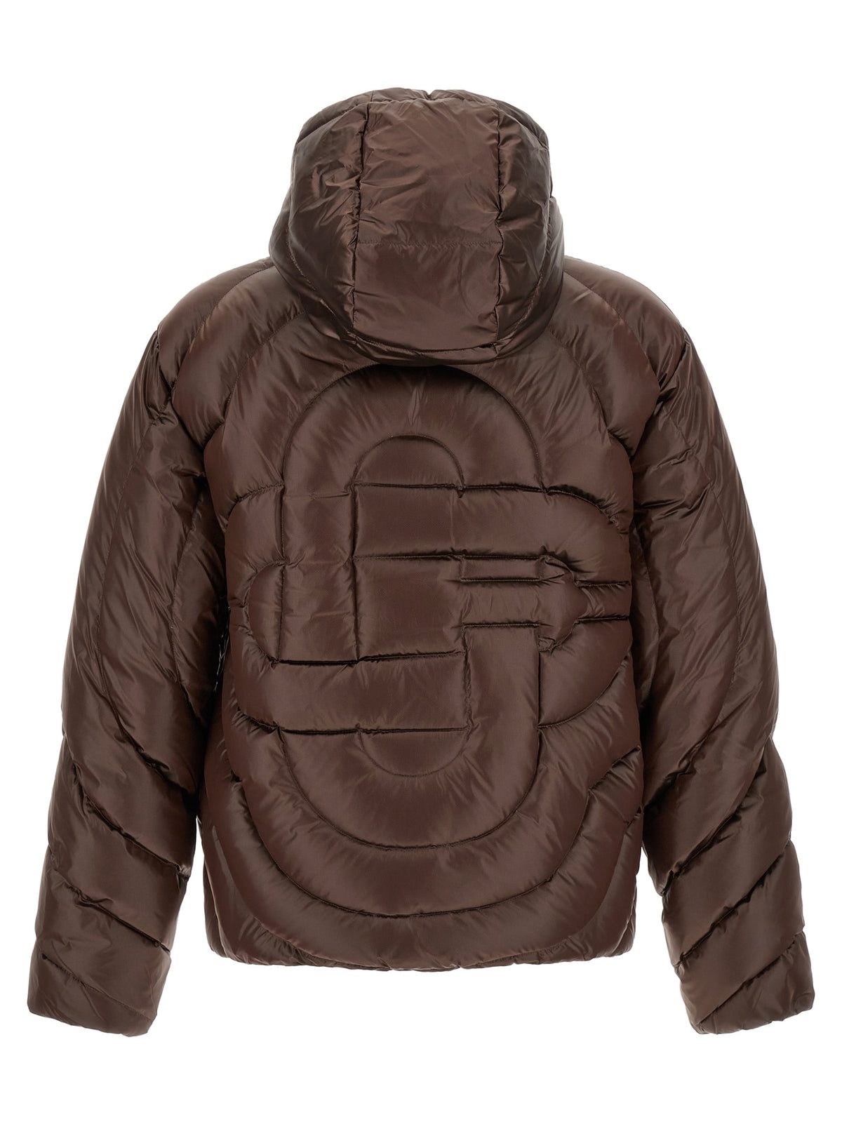 Casablanca Brown Polyamide Full-Length Men's Jacket