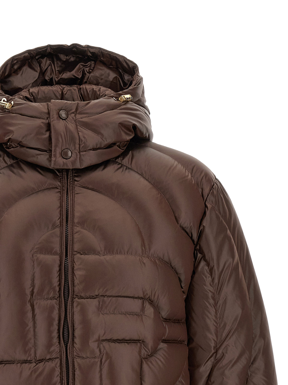 Casablanca Brown Polyamide Full-Length Men's Jacket