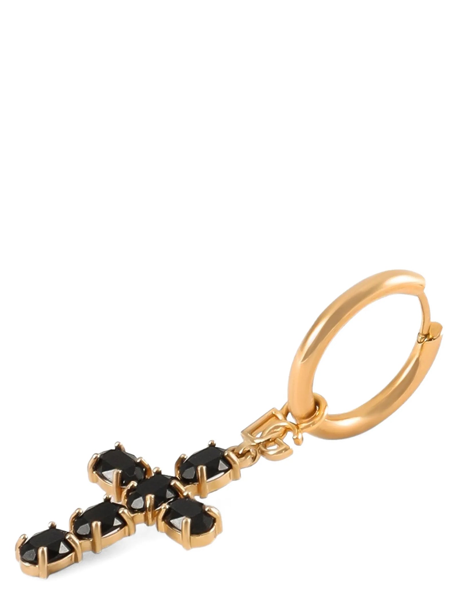 Dolce & Gabbana Black Brass Women's Earrings