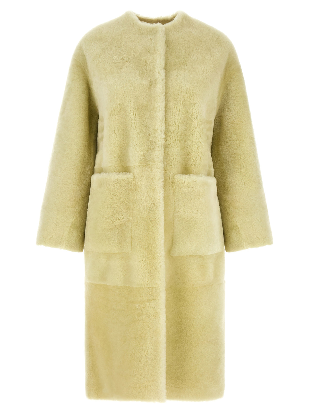BLANCHA Bicolor Lamb Fur Women's Coat