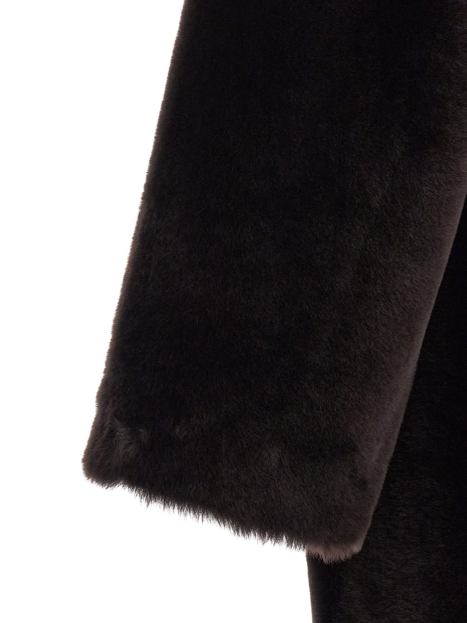 BLANCHA Brown Lamb Fur Women's Coat