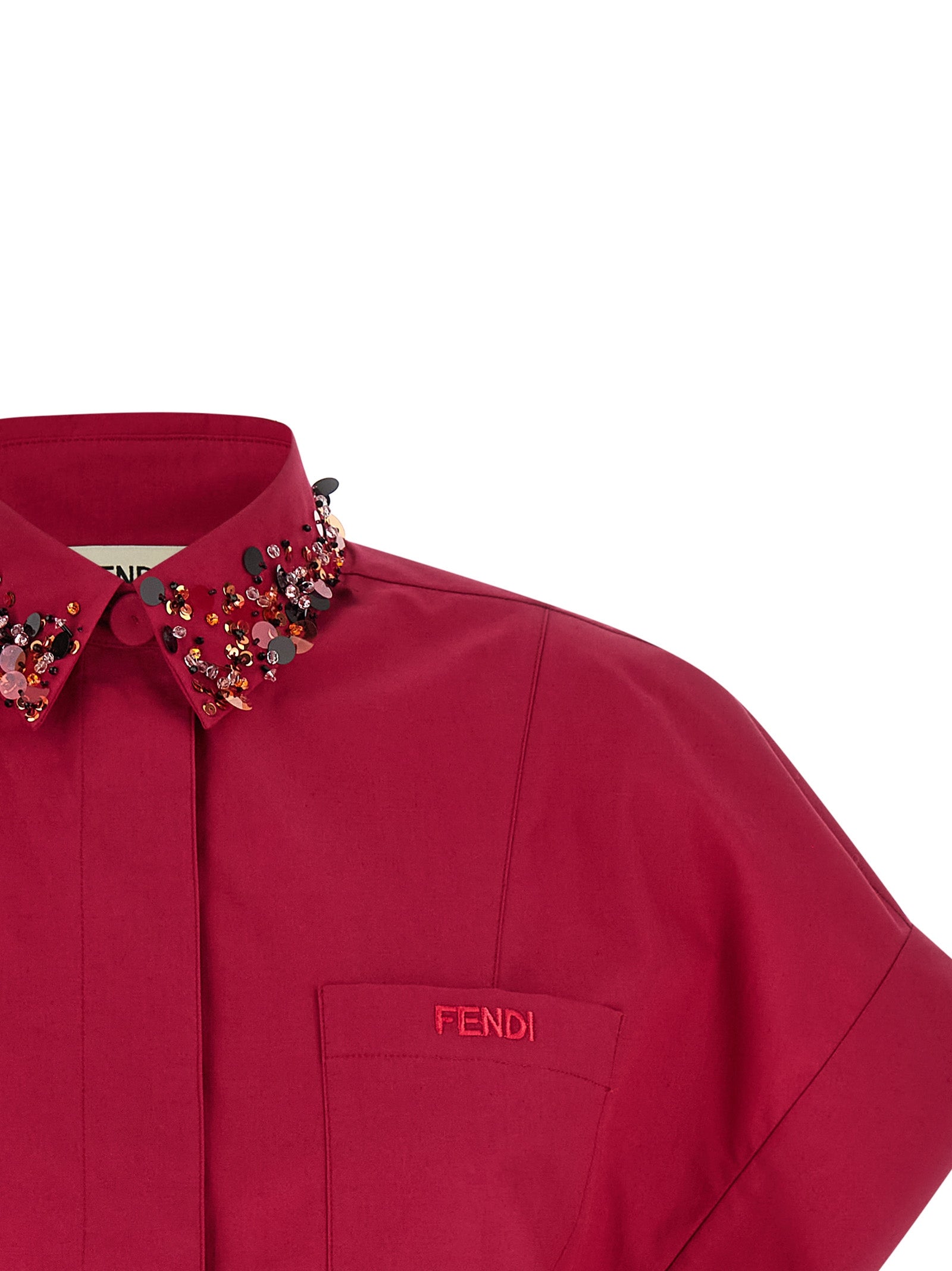 Fendi Multicolor Cotton Women's Blouse