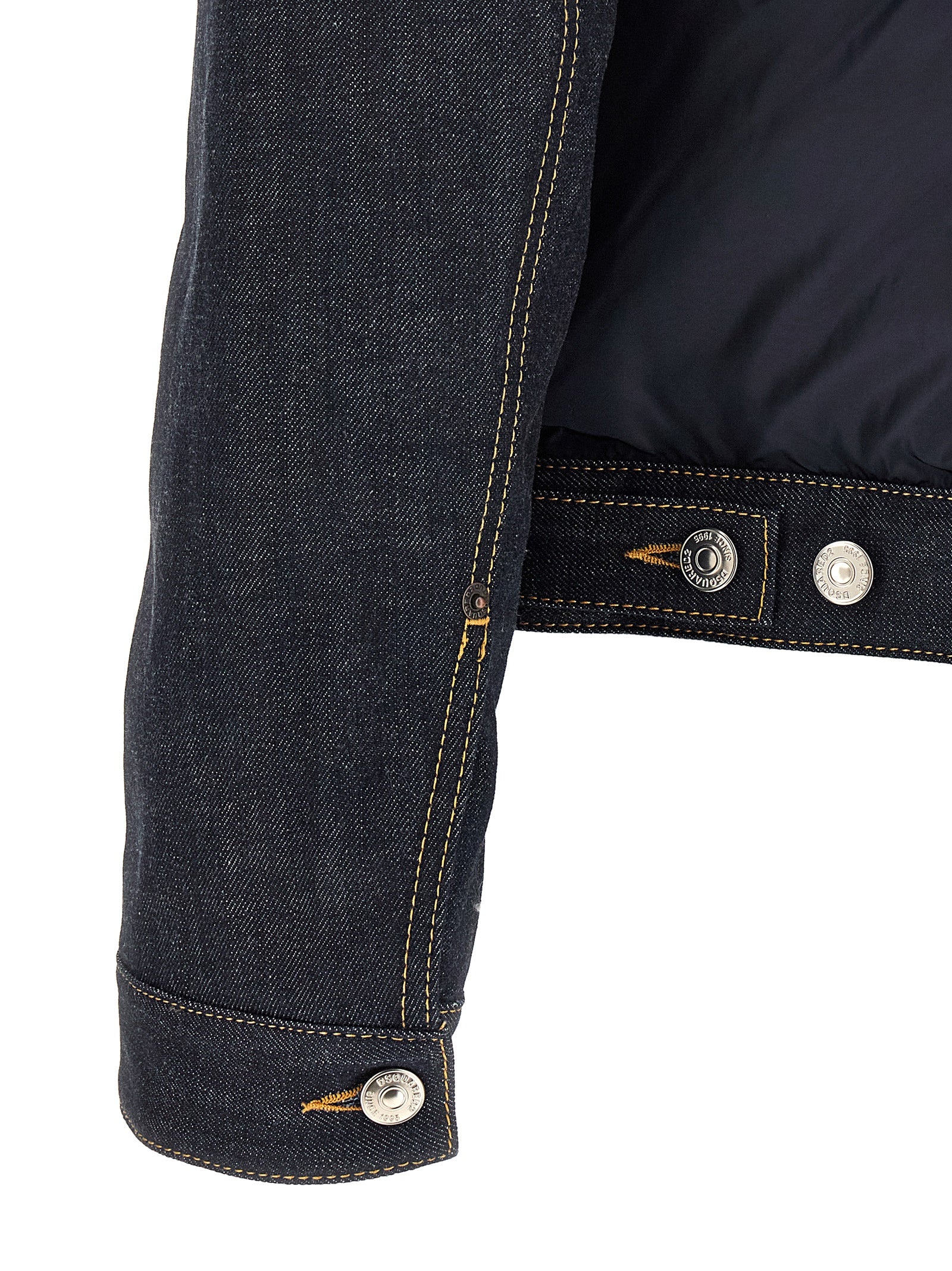 Dsquared² Blue Cotton Denim Men's Jacket