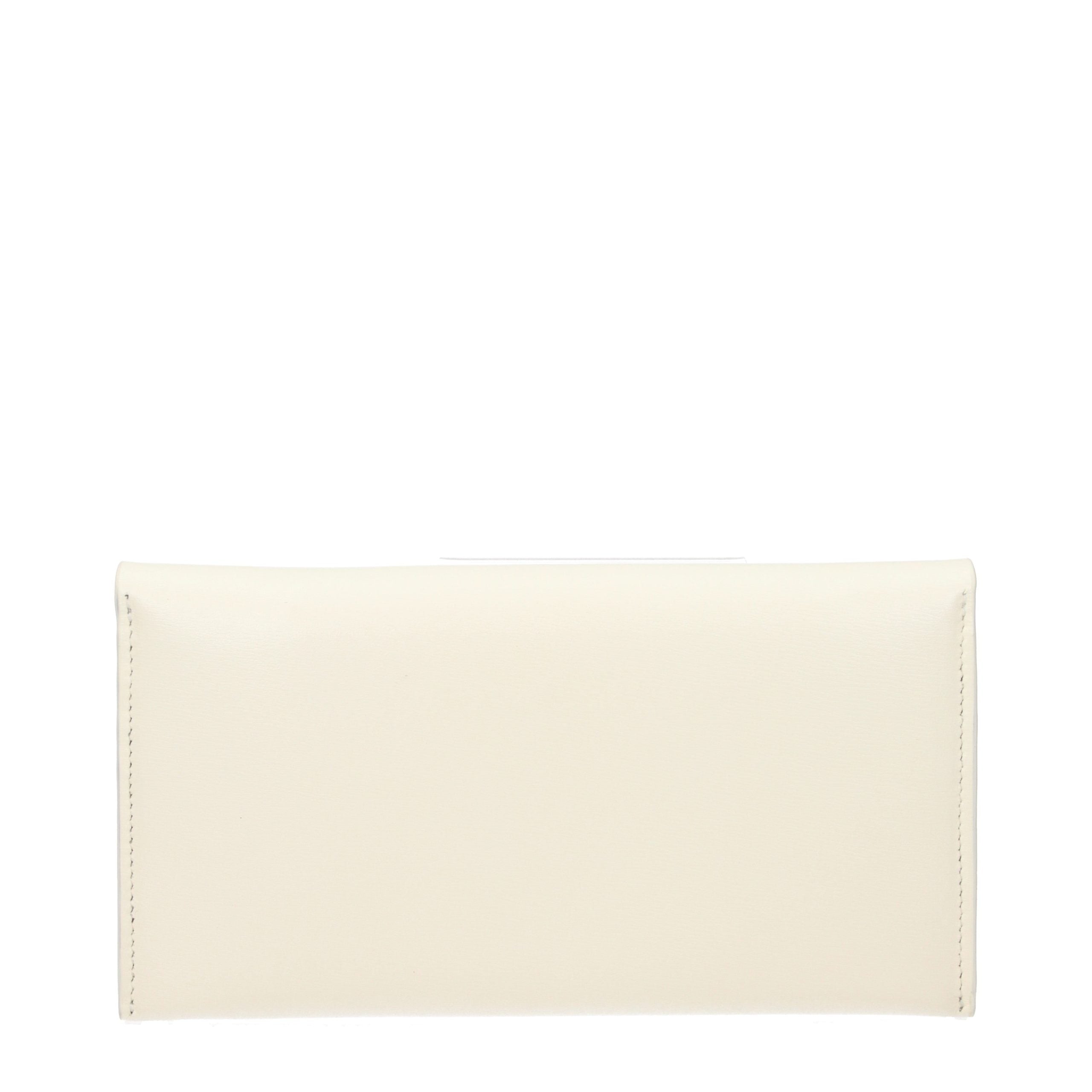 Jil Sander Beige Leather Women's Wallet