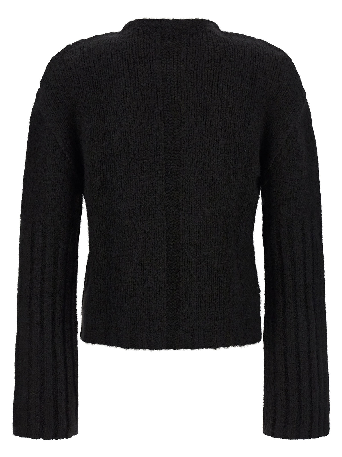 Rick Owens Black Cashmere Men's Cardigan