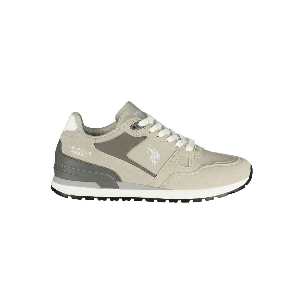 U.S. POLO ASSN. Grey Polyurethane Men's Men's Sneaker