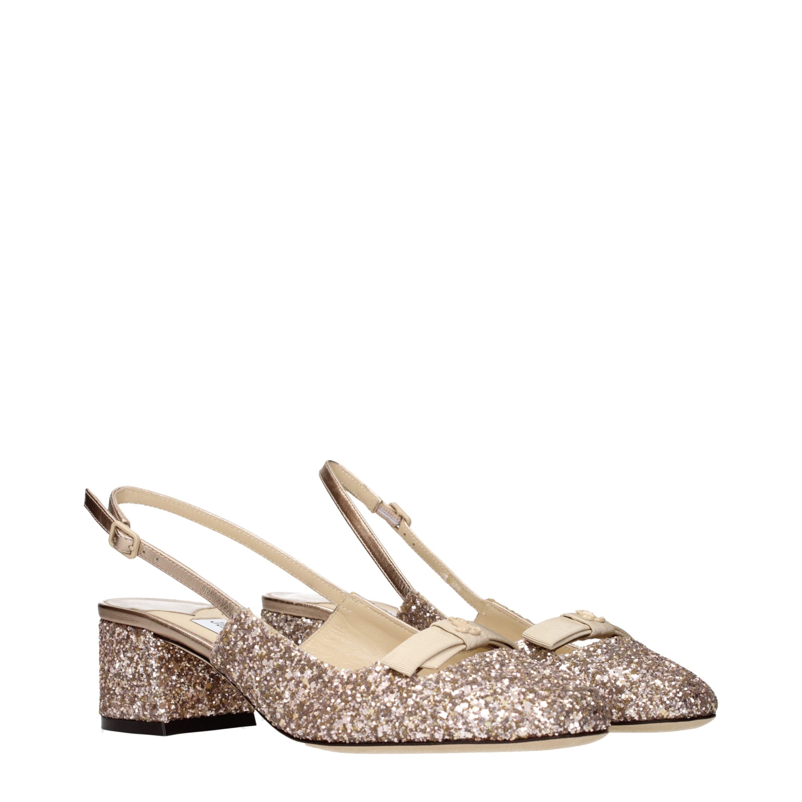 Jimmy Choo Pink Plastic Flat Women's Sandals