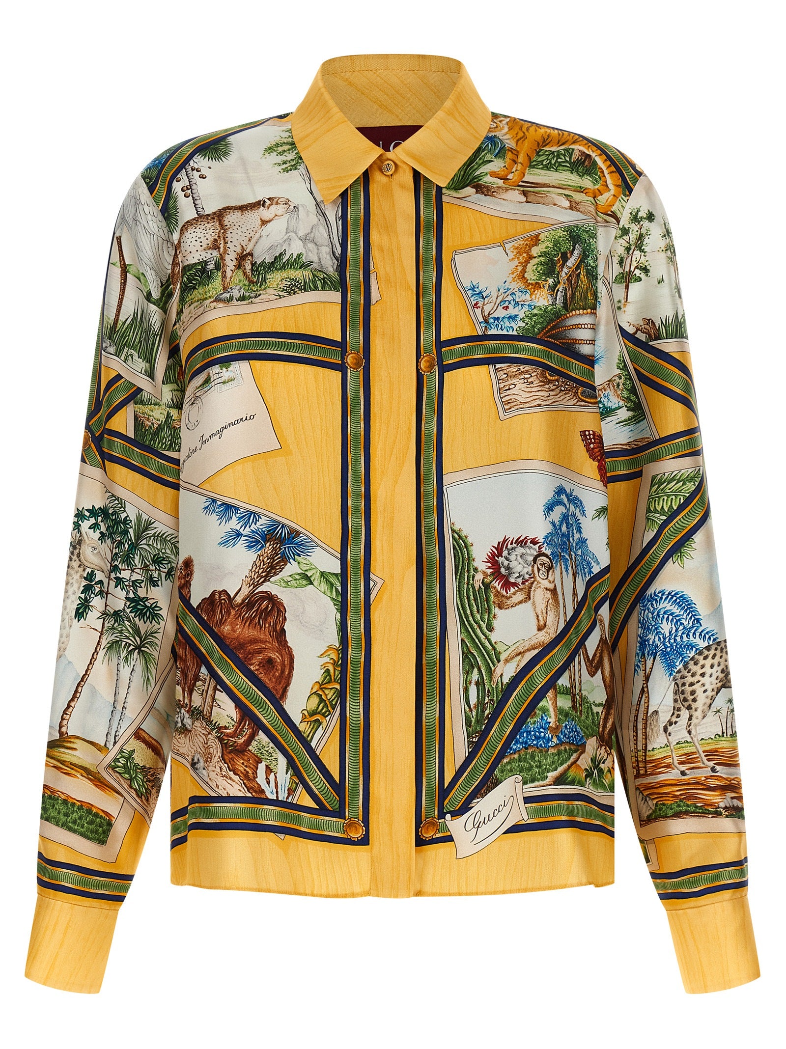 Gucci Multicolor Silk Women's Blouse