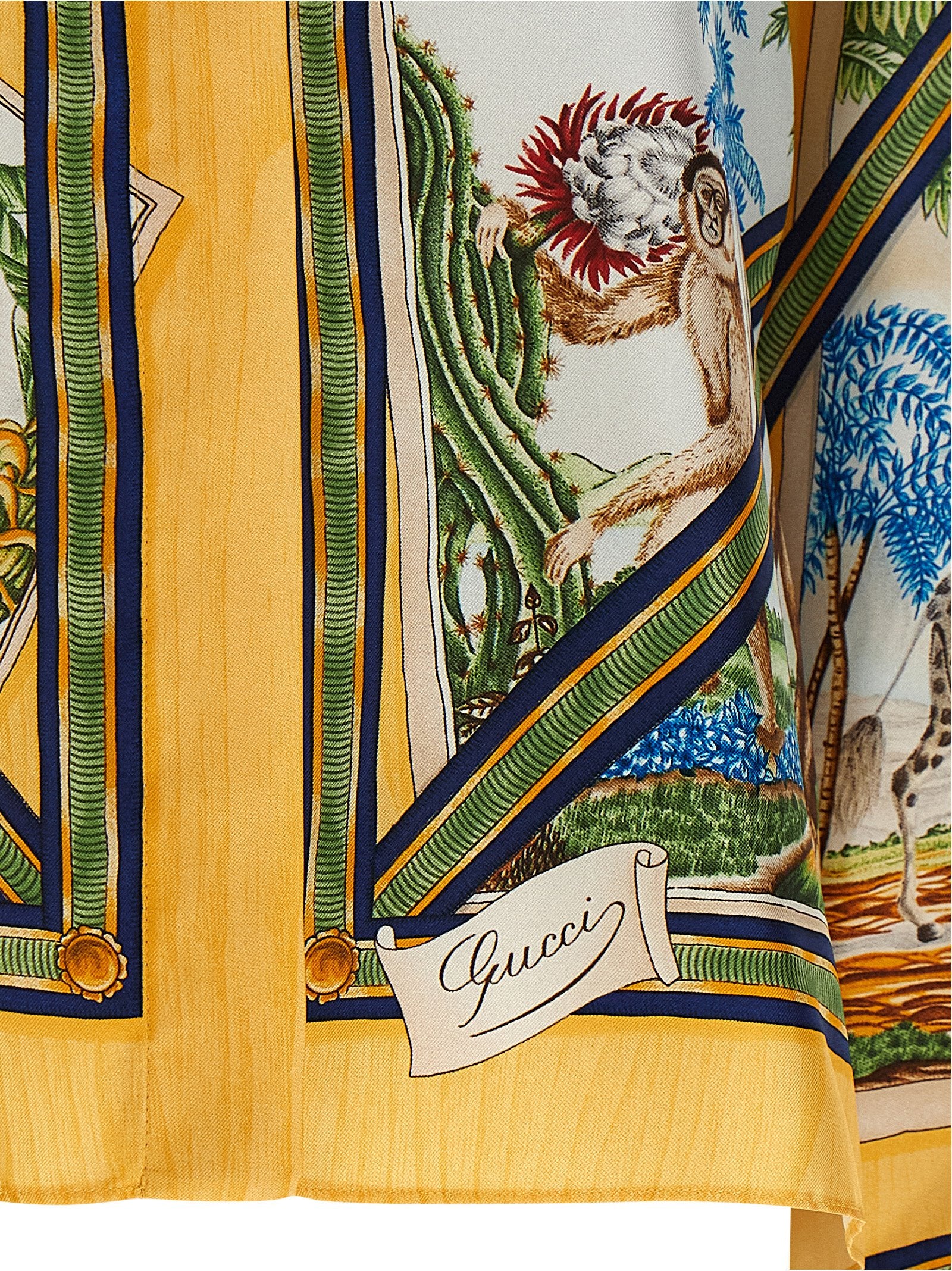 Gucci Multicolor Silk Women's Blouse