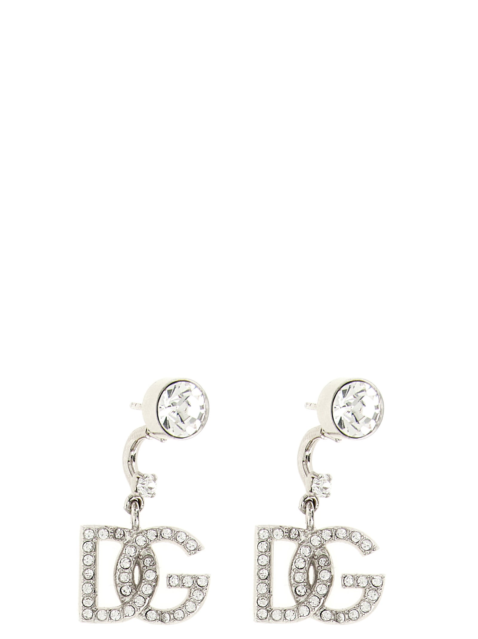 Dolce & Gabbana Silver Brass Women's Earrings