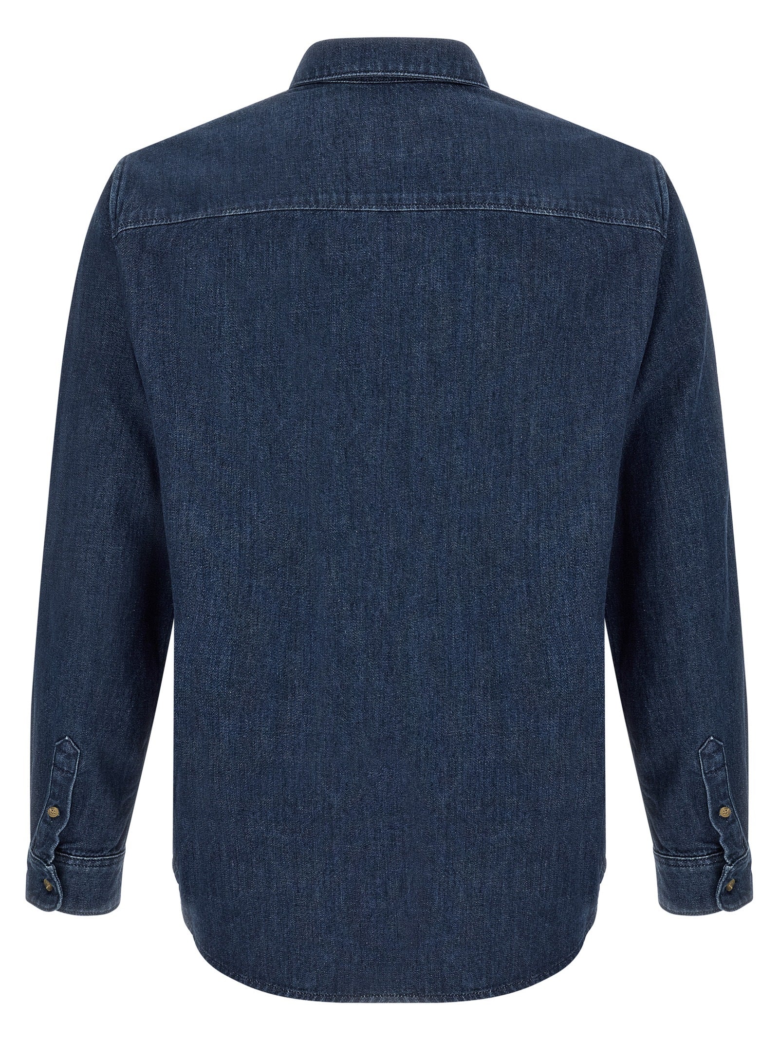 A.P.C. Blue Cotton Men's Blouse