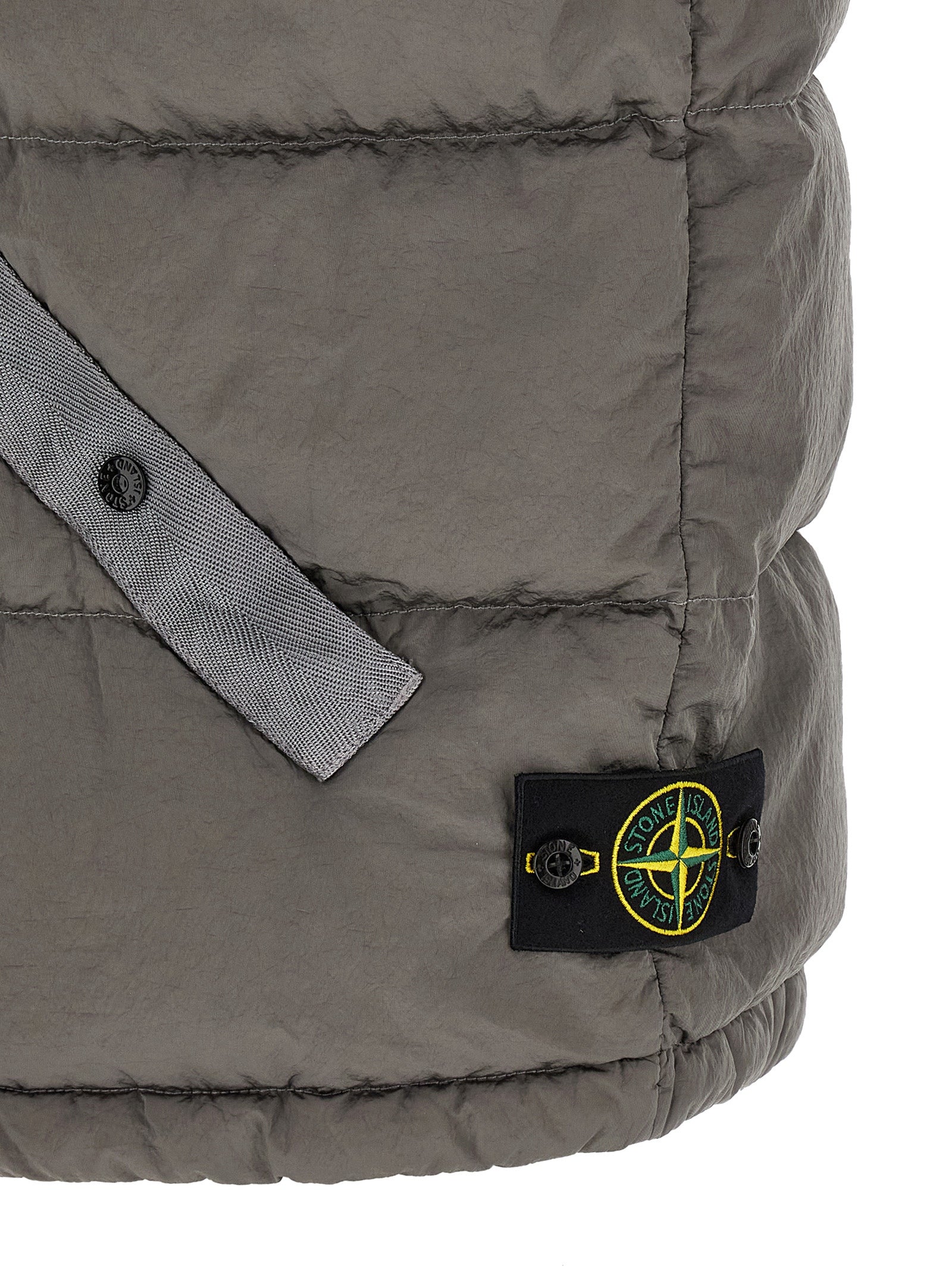 Stone Island Gray Polyamide Sleeveless Men's Jacket