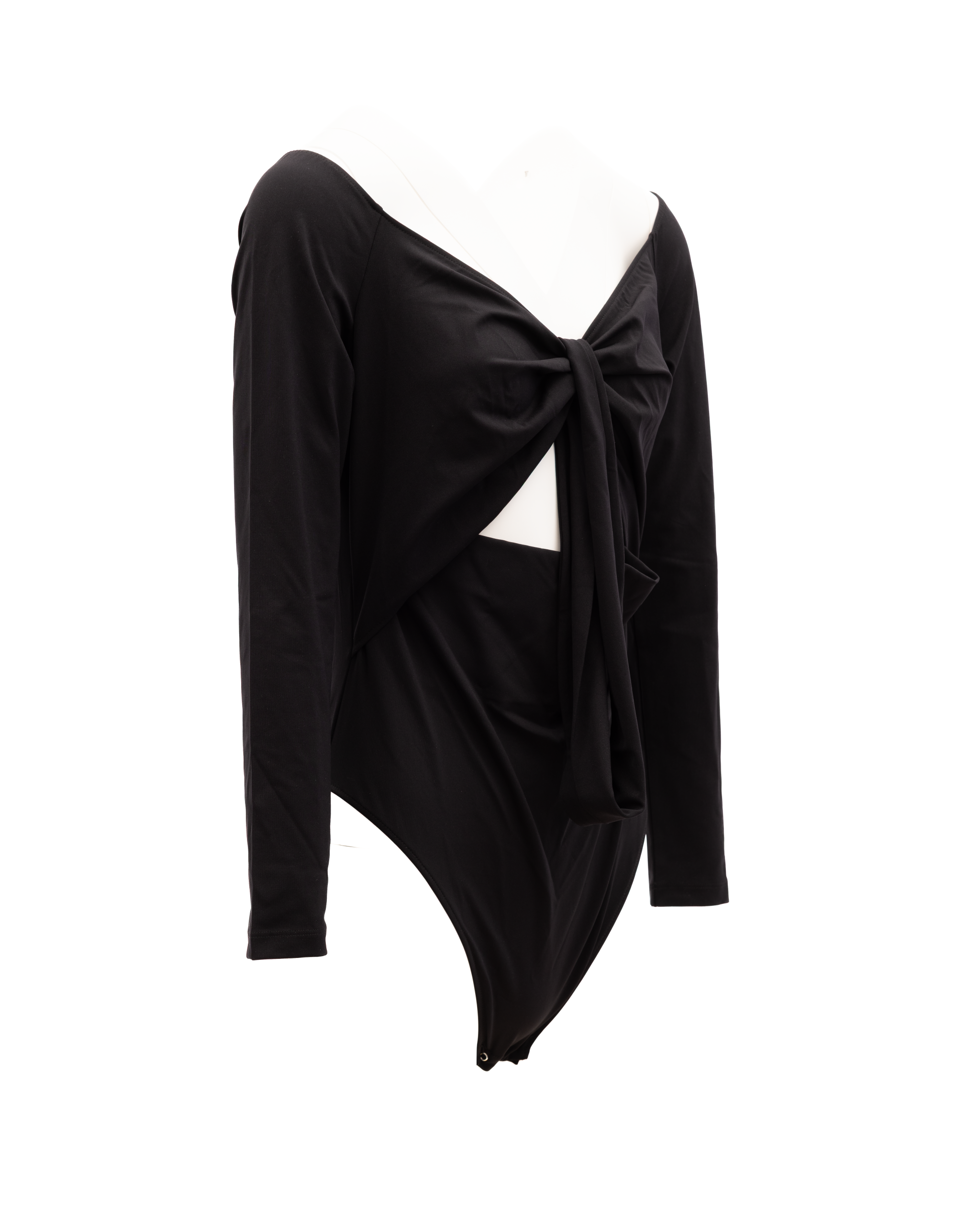 Alexander McQueen Black and White Cotton Women's Top