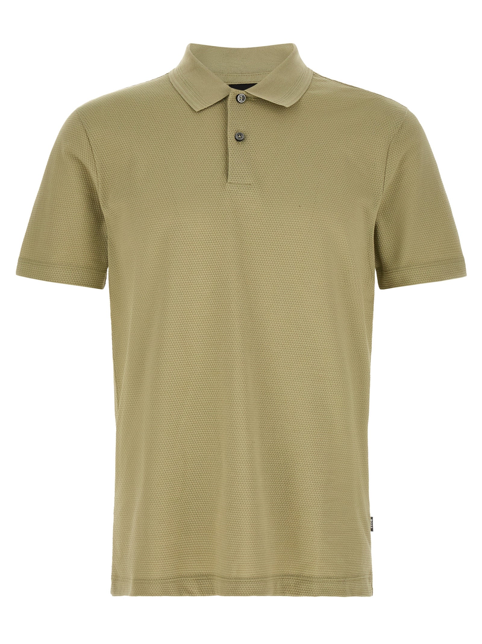 Hugo Boss Beige Cotton Polo Men's Shirt