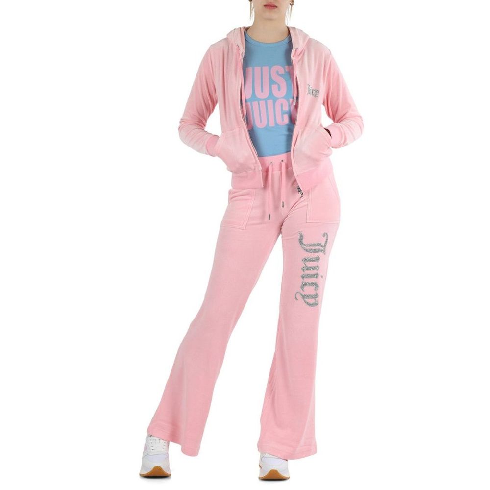 Juicy Couture Pink Polyester Women's Sweatshirt