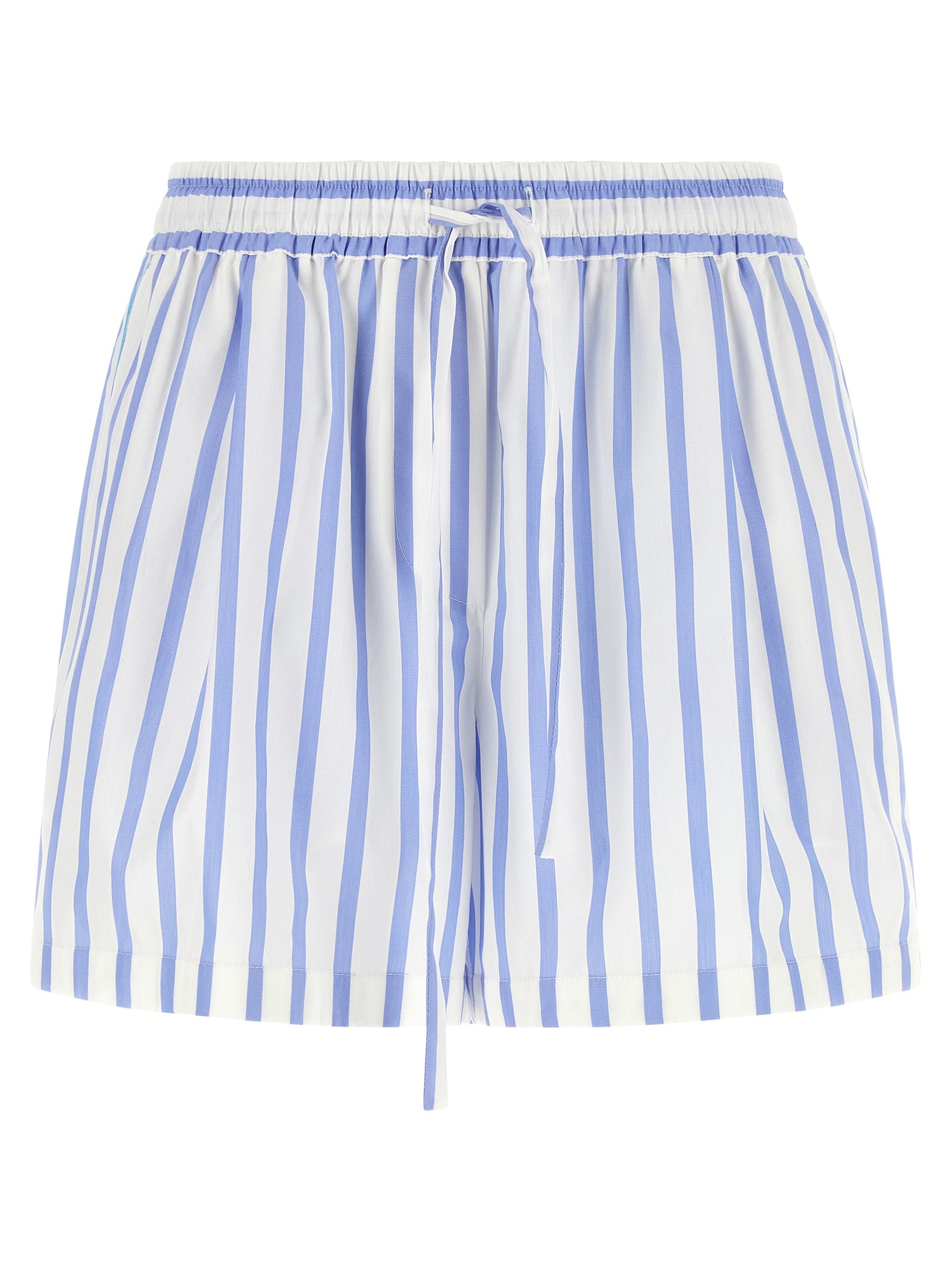 Dolce & Gabbana Blue Cotton Bermuda Women's Shorts