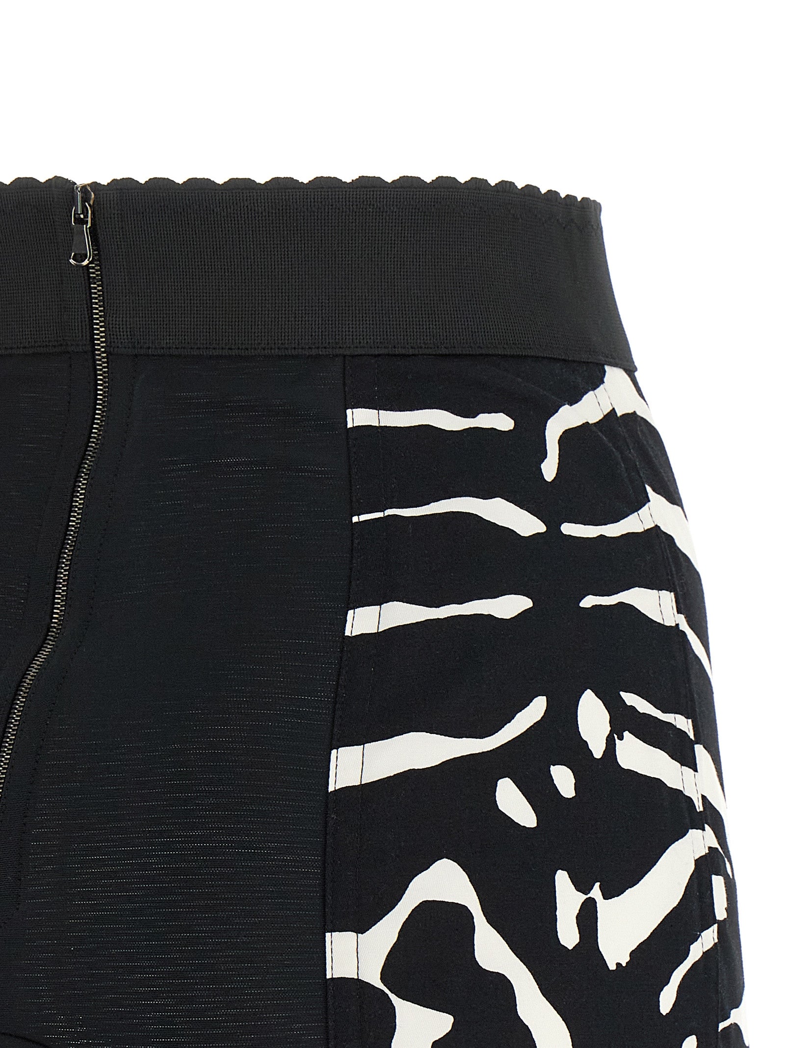 Dolce & Gabbana Bicolor Cotton Bermuda Women's Shorts