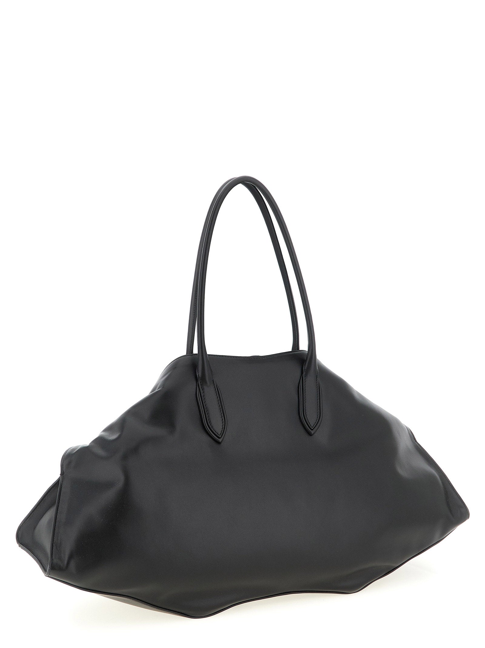 Alexander McQueen Black Calfskin Shoulder Women's Bag