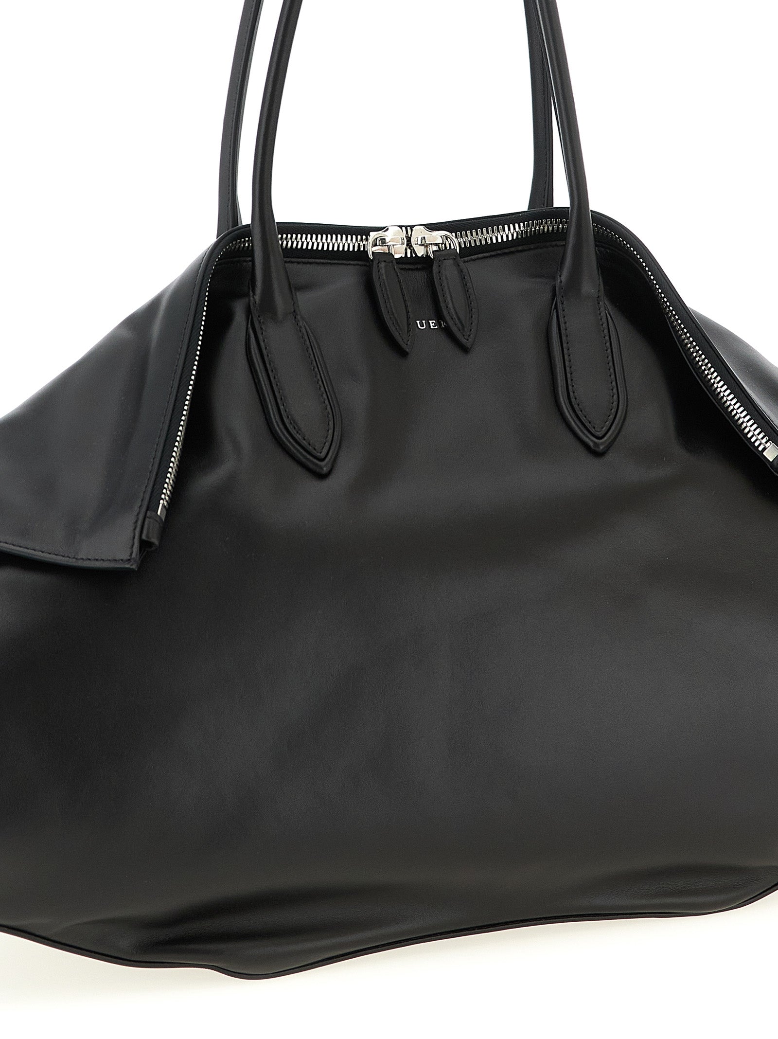 Alexander McQueen Black Calfskin Shoulder Women's Bag