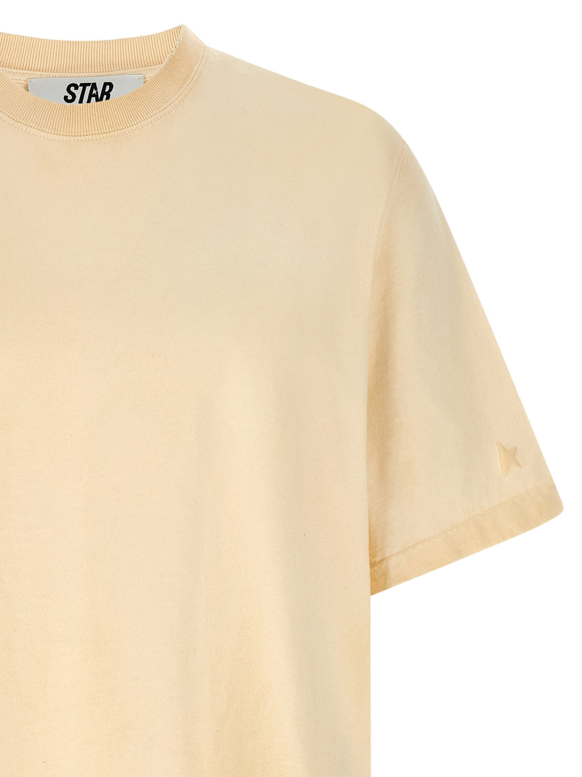 Golden Goose Beige Cotton Men's T-Shirt
