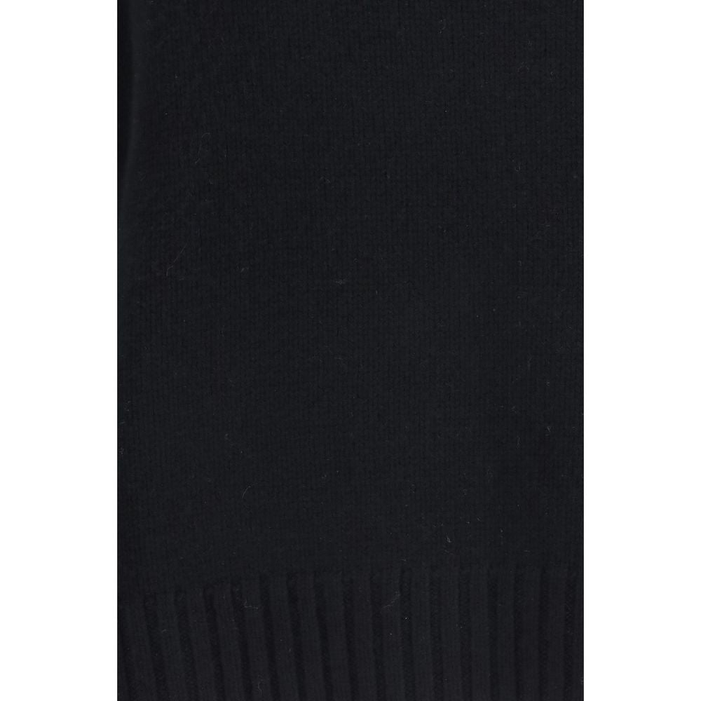 Allude Black Cashmere Women's Turtleneck