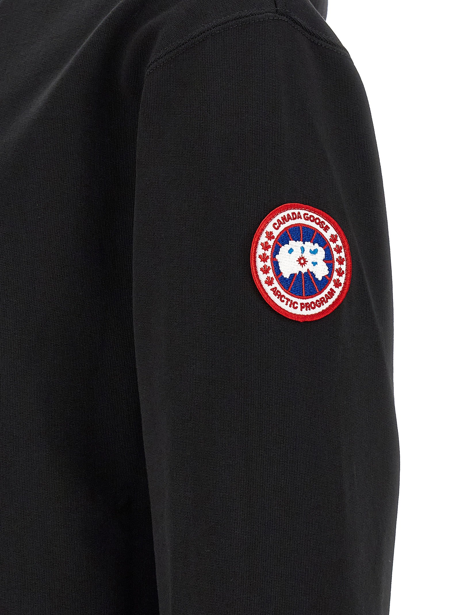 Canada Goose Black Cotton Men's Sweatshirt