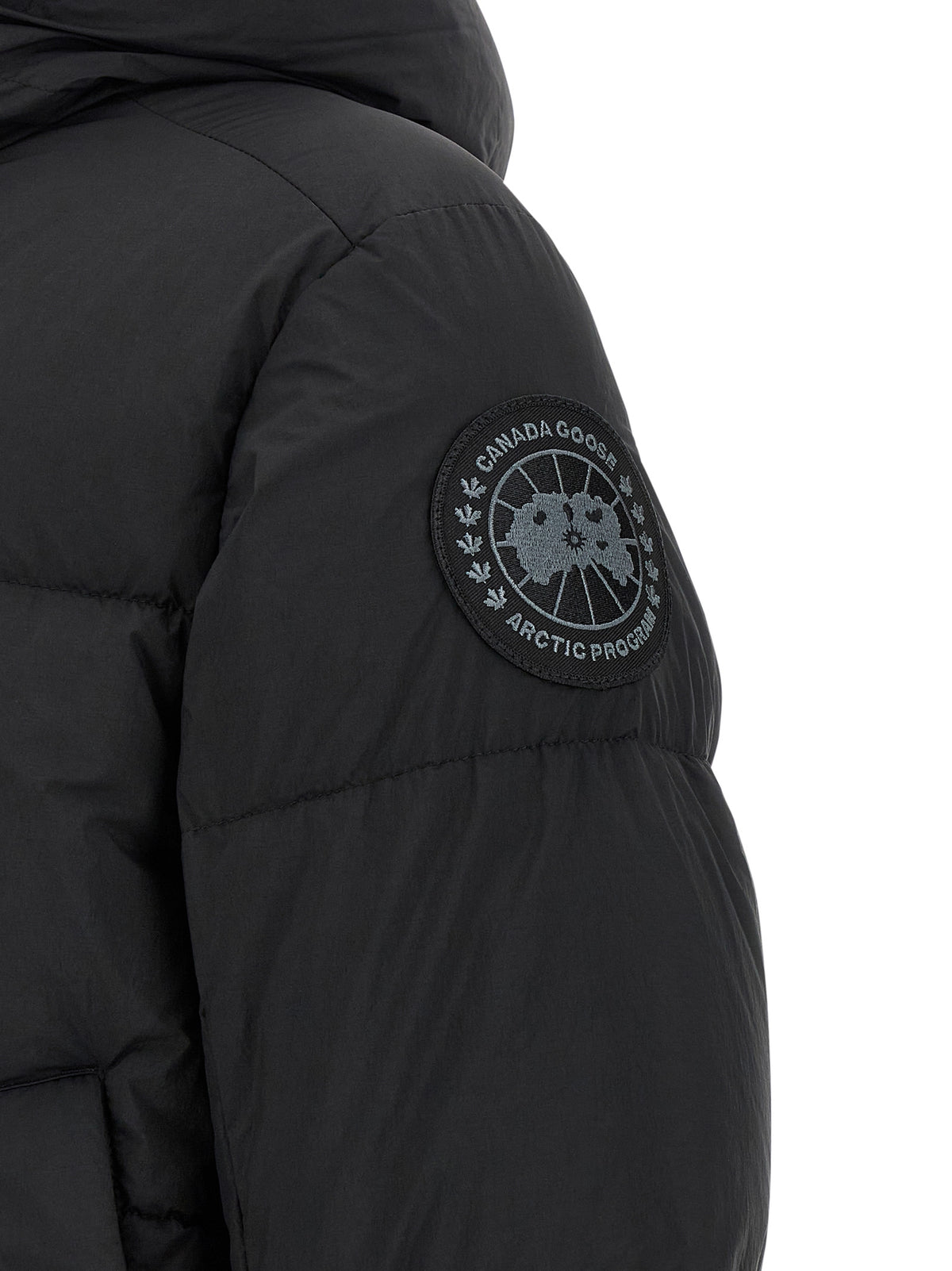 Canada Goose Black Polyamide Full-Length Men's Jacket