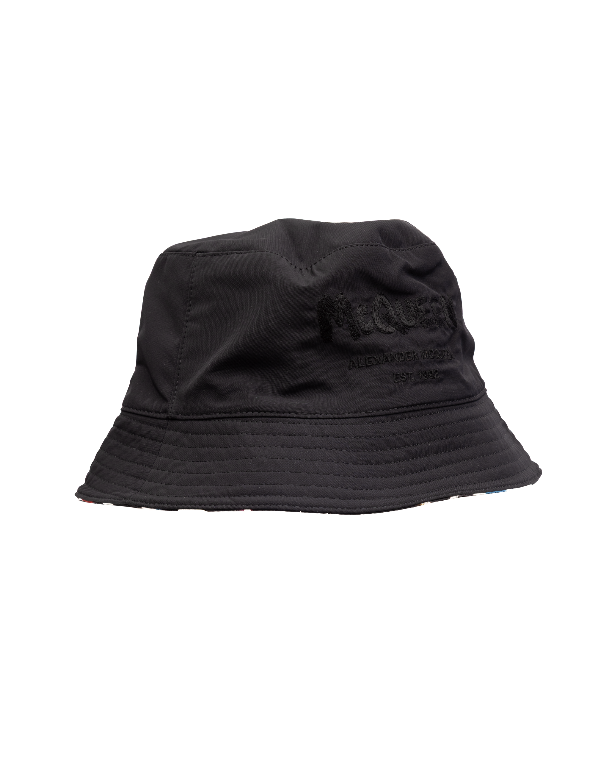 Alexander McQueen Women Polyamide Reversible Bucket Women's Hat