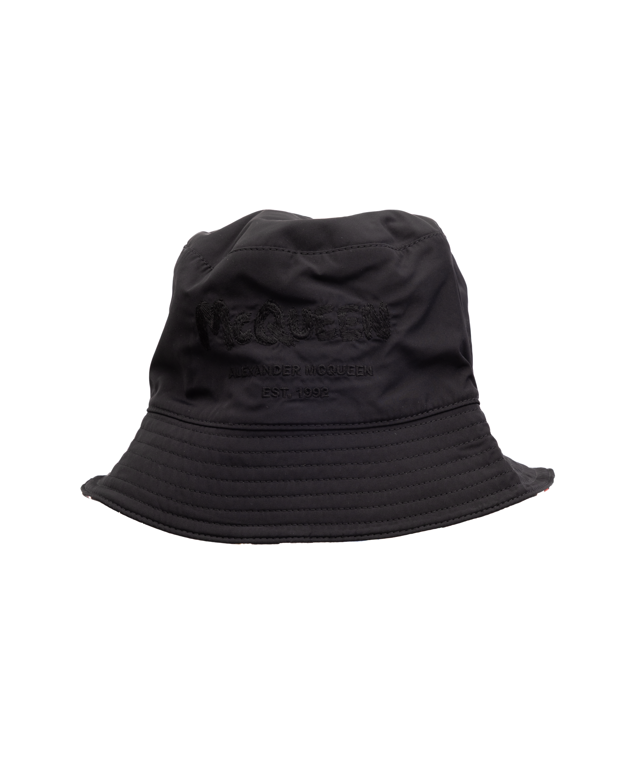 Alexander McQueen Women Polyamide Reversible Bucket Women's Hat