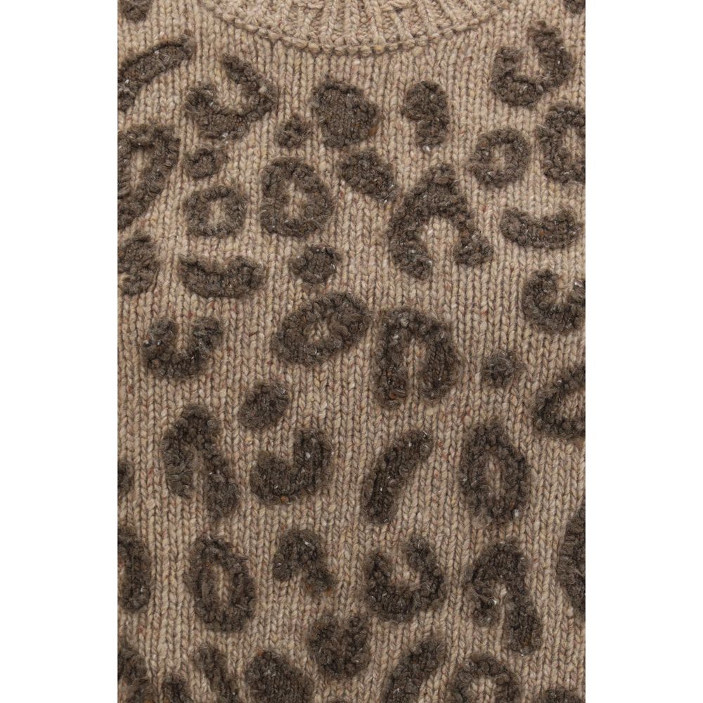 R13 Beige Cashmere Sleeveles Women's Sweater