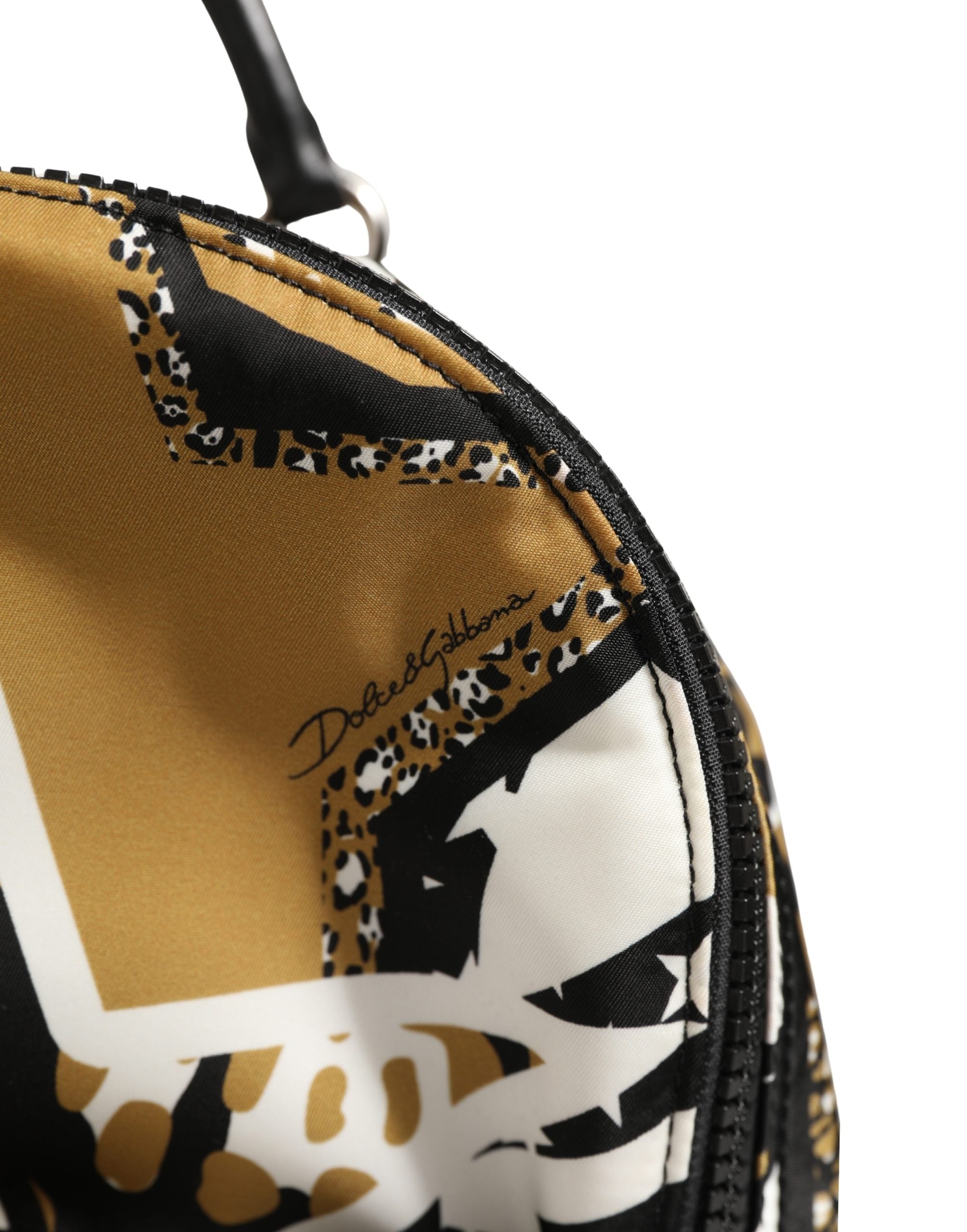 Dolce & Gabbana Multicolor Star Nylon School Travel Backpack Borse Women's Bag (Pre-Owned)
