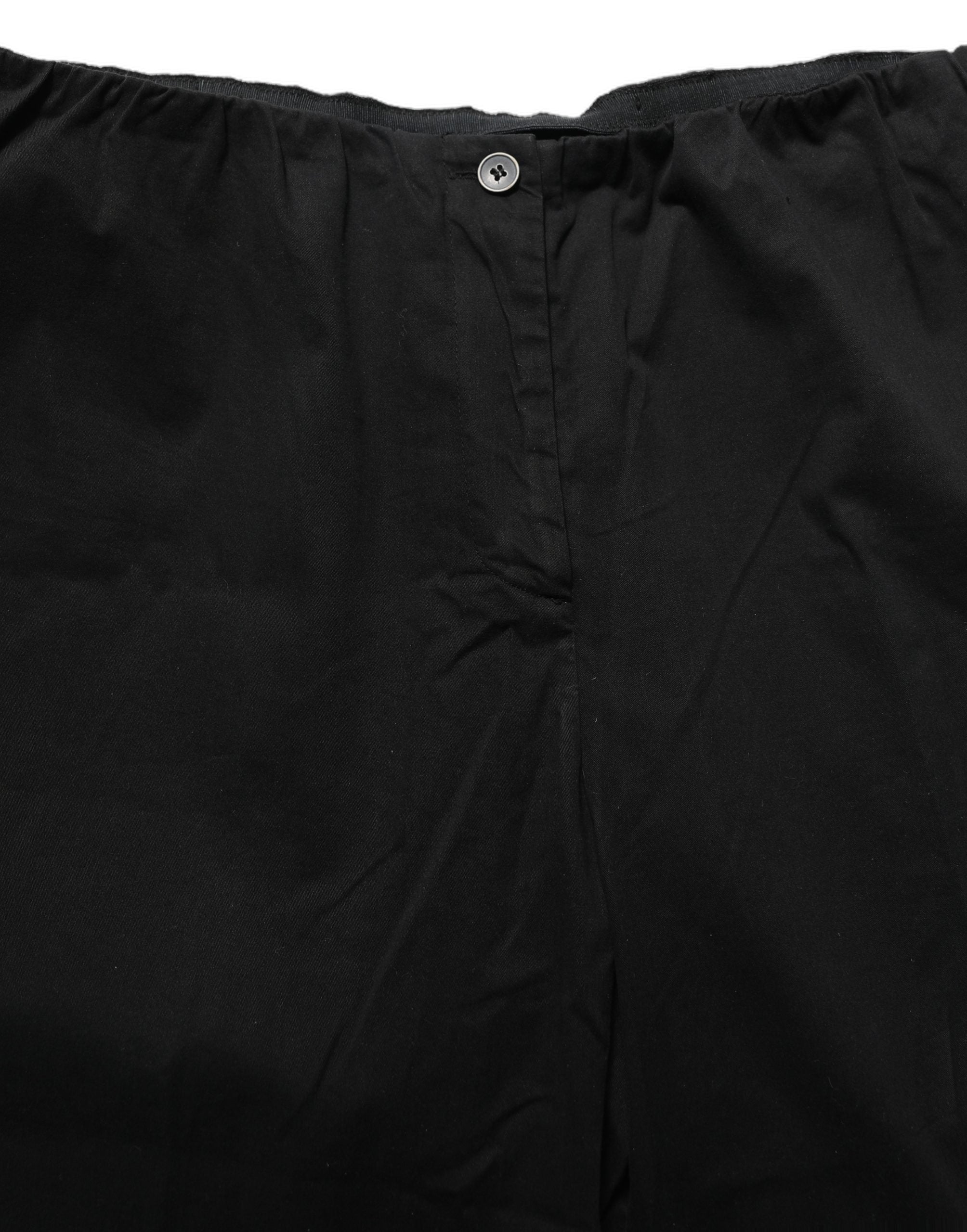 QL2 Black High-Waisted Straight Chino Women Trouser Women's Pants (Pre-Owned)