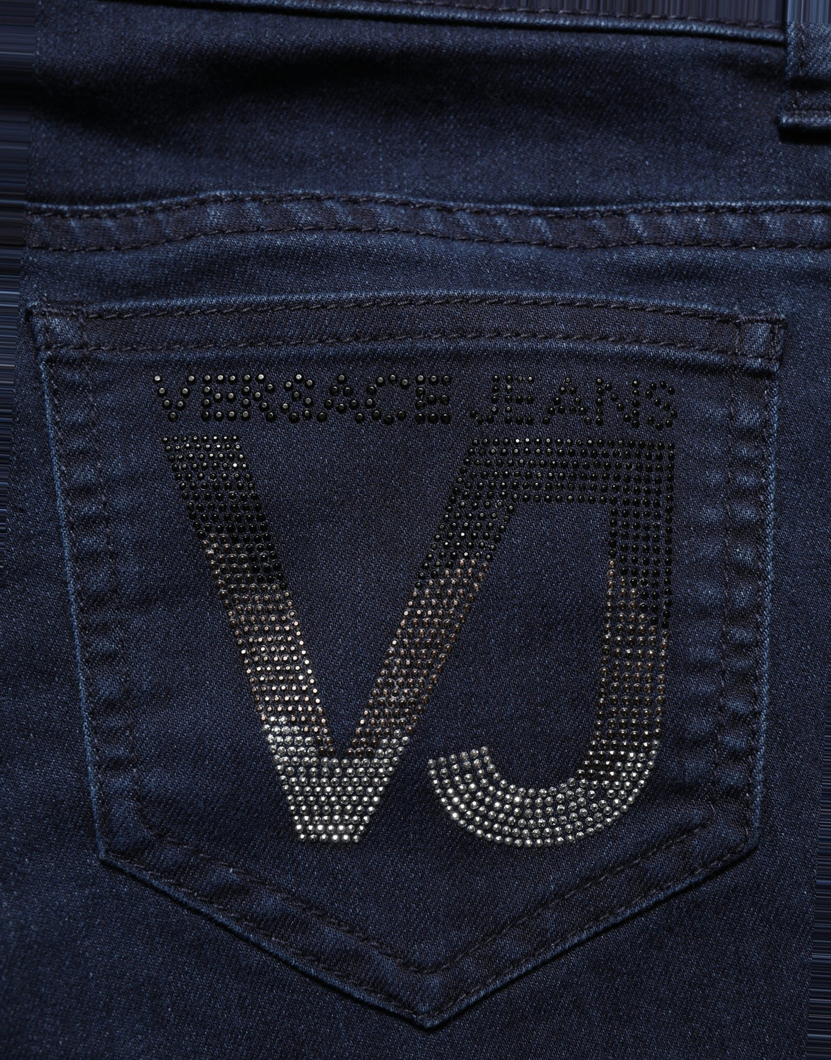 Versace Jeans Couture Blue High Waist Skinny Denim Trouser Women's Jeans (Pre-Owned)