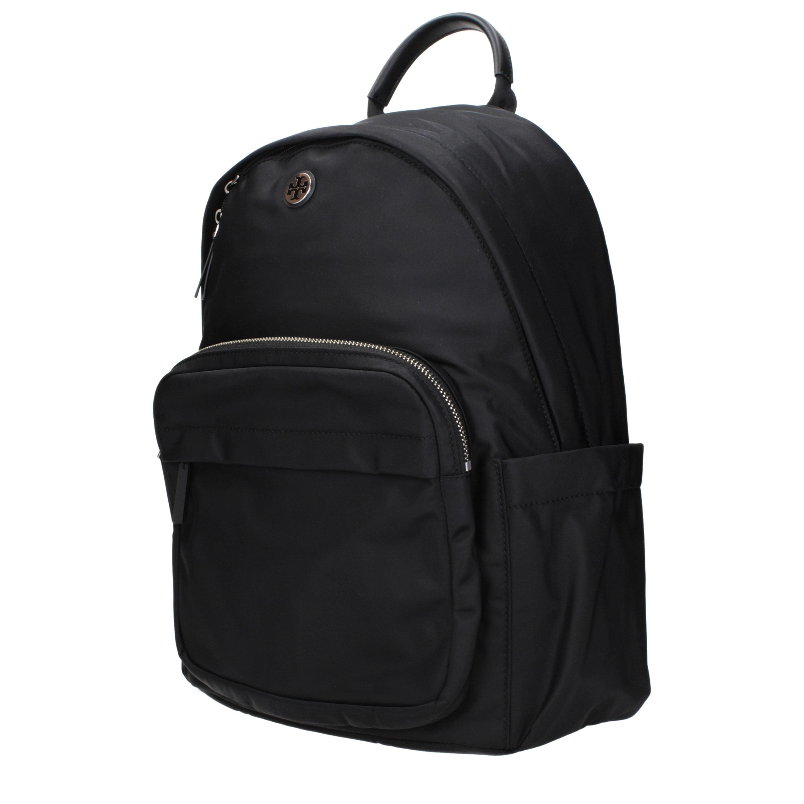 Tory Burch Black Nylon Women's Backpack
