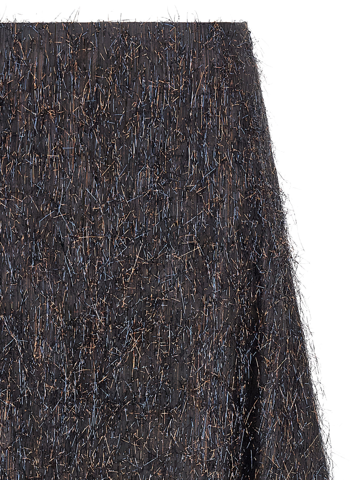 Peserico Blue Viscose Midi Women's Skirt