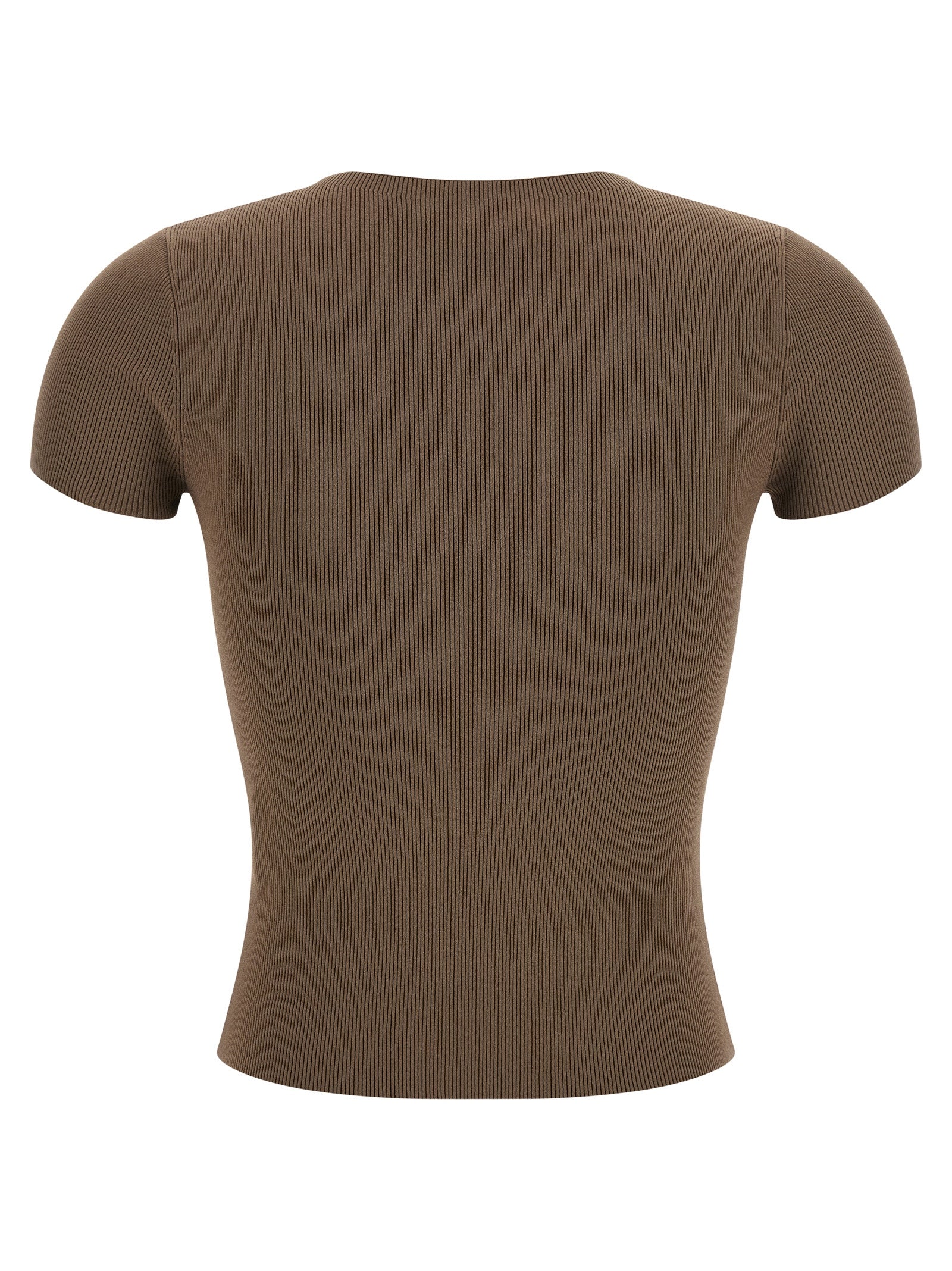 Alexander Wang Brown Polyamide Women's T-Shirt