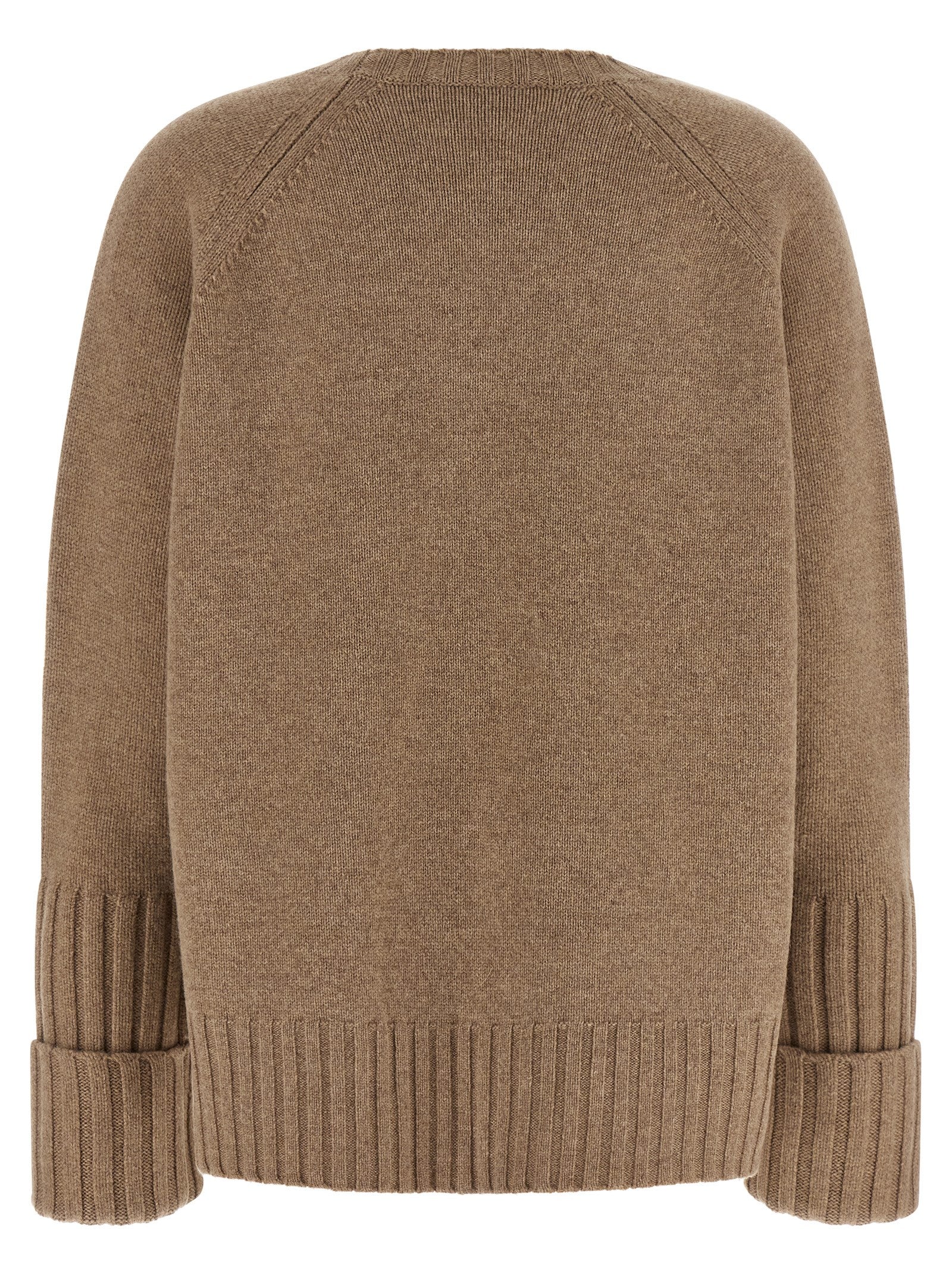 Tory Burch Beige Wool Women's Cardigan