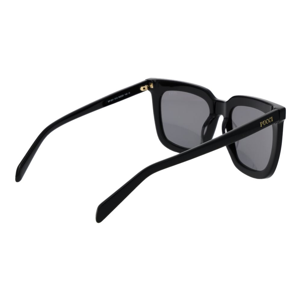 Emilio Pucci Black Acetate Women's Sunglasses